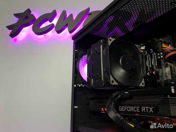 Игровой пк RTX 3060 Ti + Ryzen 5 5500