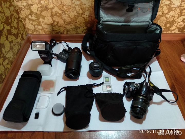 Зеркальная камера Nikon d3000