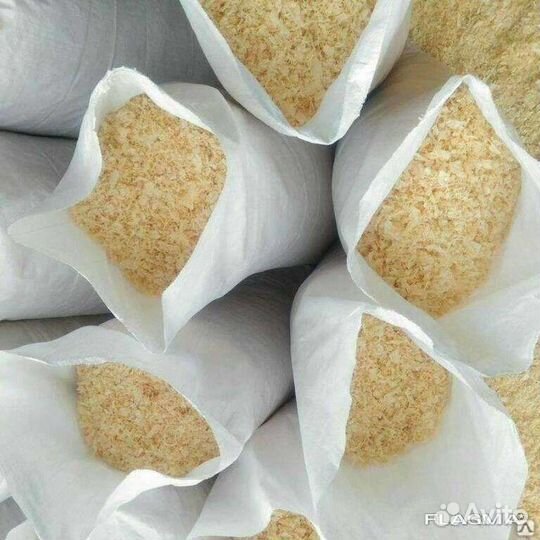 Опилки сухие,лиственница