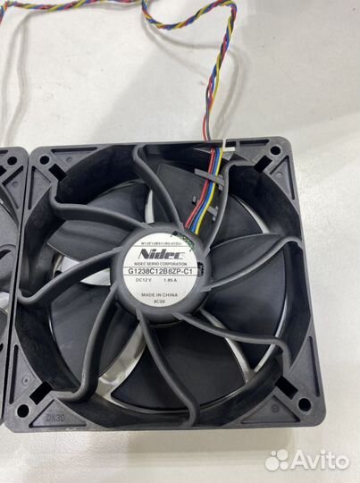 Кулер, вентилятор 120мм, 140мм 12в. Оригинал Асик