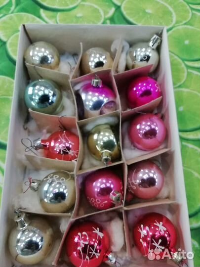 Елка и игрушки СССР