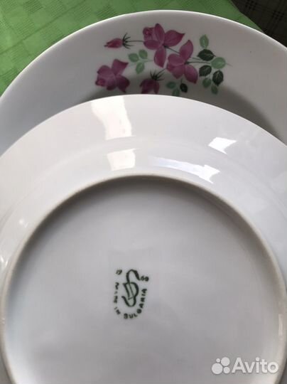 Тарелки Япония, Чехия, Германия, Болгария