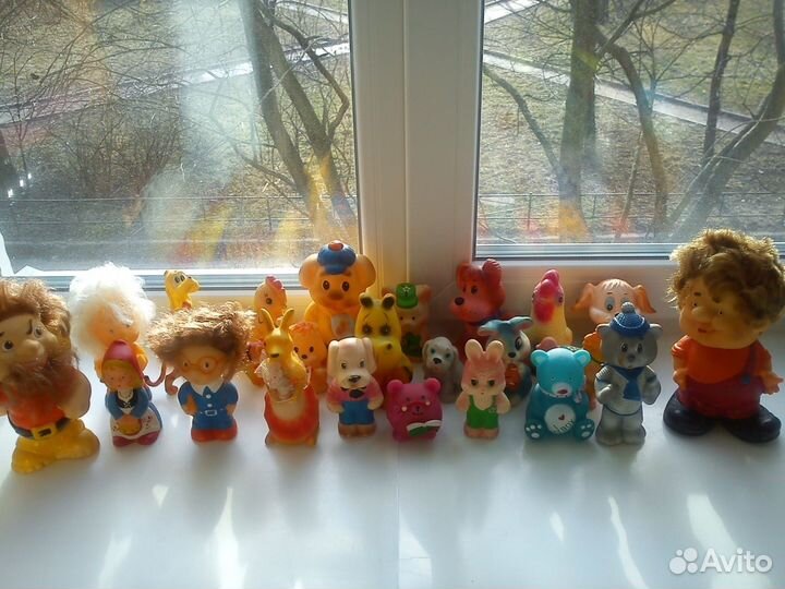 Резиновые игрушки из СССР