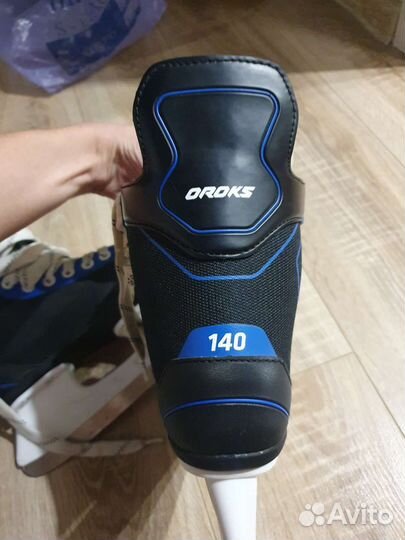 Коньки хоккейные oroks раздвижные 35-38