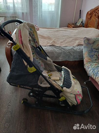 Коляска санки