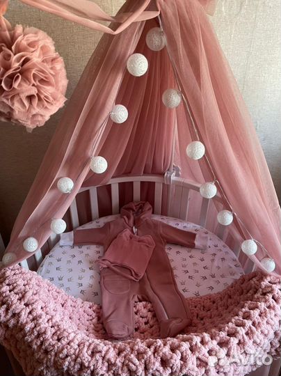 Кроватка трансформер с маятником