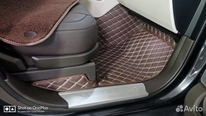 Коврики 3д из экокожи Range Rover Vogue