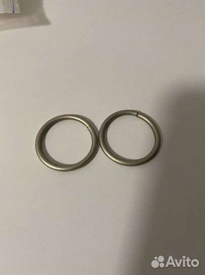 Крючки для штор и колечки