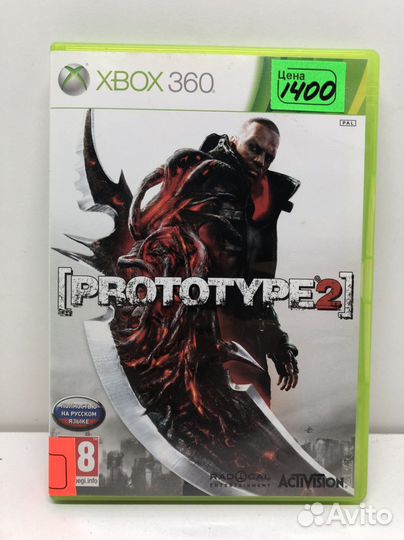 Диск Prototype 2 для Xbox 360