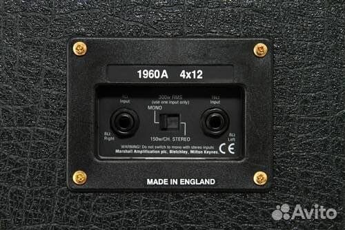 Marshall 1960A 300W 4X12 mono/stereo комбо