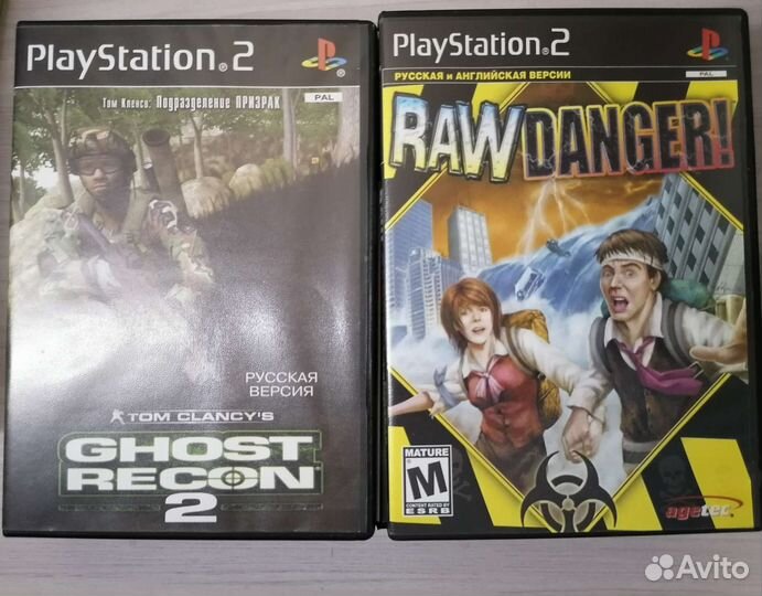 Игровые диски на ps2