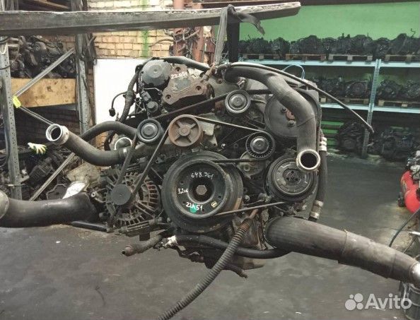 Двигатель Mercedes E W210 2003 648.961 3.2 дизель