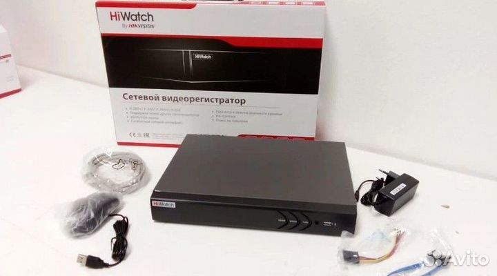 HiWatch DS N304 D 4 канальный видеорегистратор пи