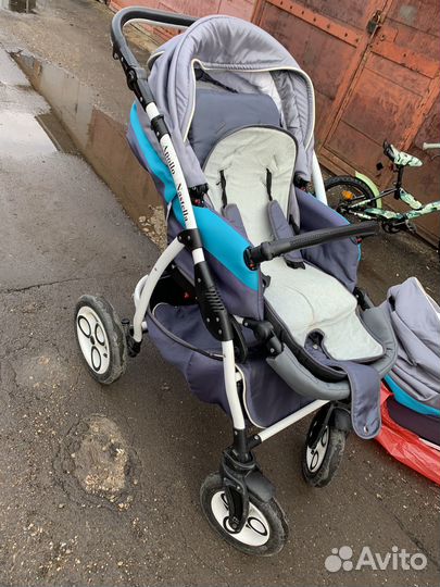 Коляска 3 в 1 бу
