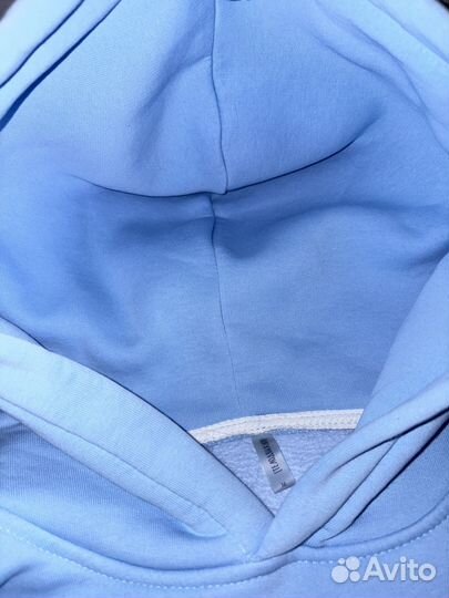 Голубое худи
