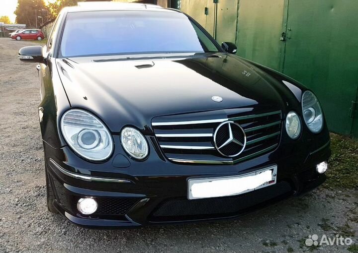 Бампер передний AMG 6.3 Mercedes E-klass W211