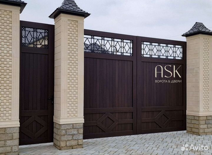 Ворота металлические аск