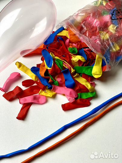 Маленькие надувные шары для капитошек