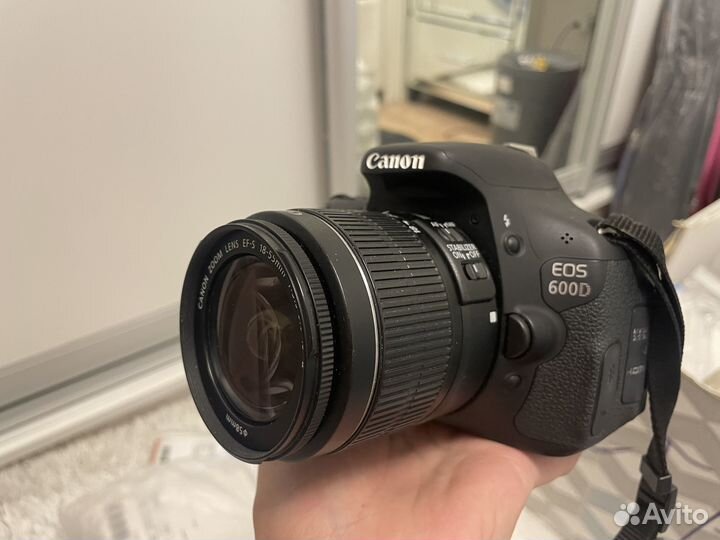 Фотоаппарат Canon EOS-600D EFS 18-55mm