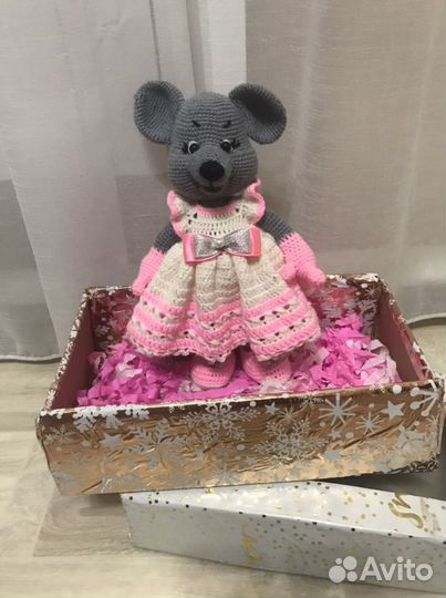 Вязанные игрушки ручной работы