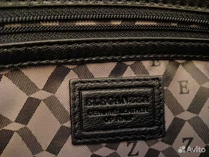 Кожаная женская сумка Eleganzza