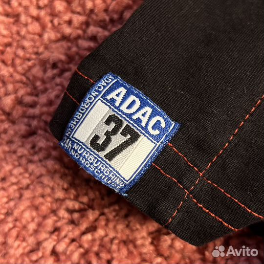 Футболка авто гонки adac 24h винтаж
