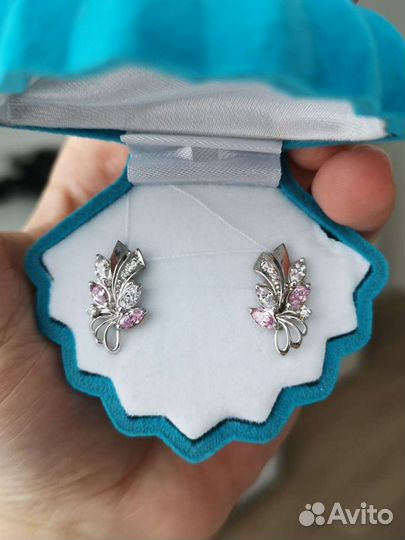 Серебряные серьги