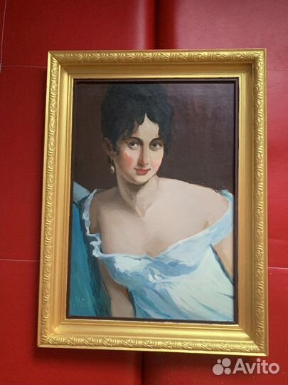 Картина Портрет В.Ершов 60х45