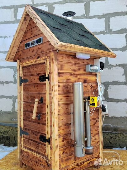 Коптильня горячего и холодного копчения