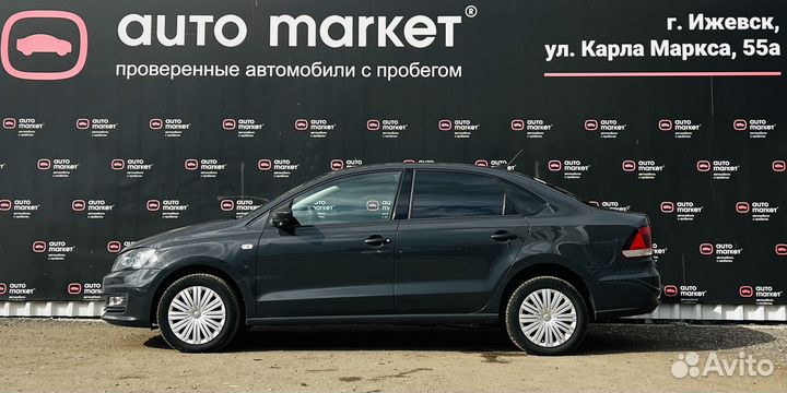 Volkswagen Polo 1.6 МТ, 2017, 50 796 км
