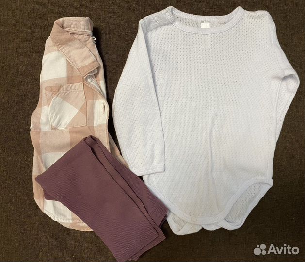 Одежда на девочку пакетом р-р80 h&m