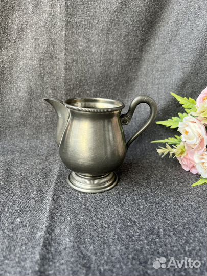 Чайно кофейный сервиз оловянный