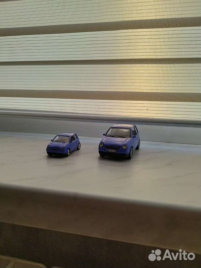 Volkswagen lupo металлическая модель