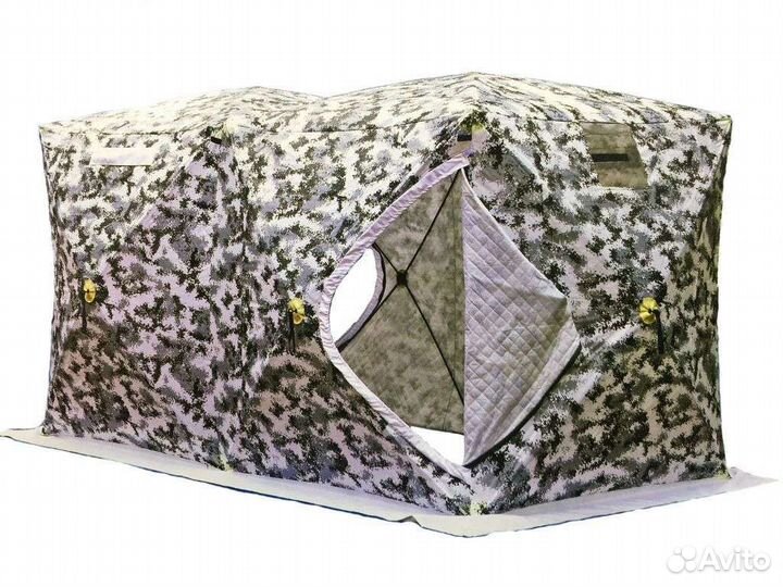 Зимняя палатка куб утепленная 4*2 метра