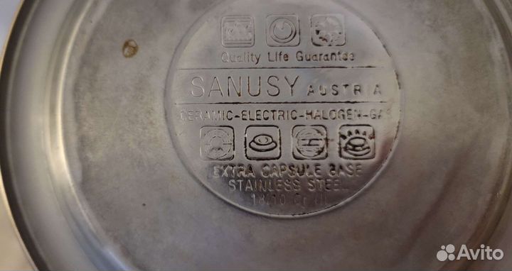 Чайник нержавейка Sanusy
