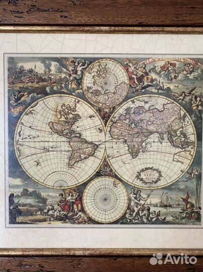 Картина «Карта мира»
