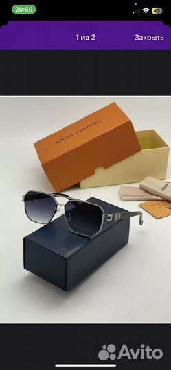 Солнцезащитные очки louis vuitton