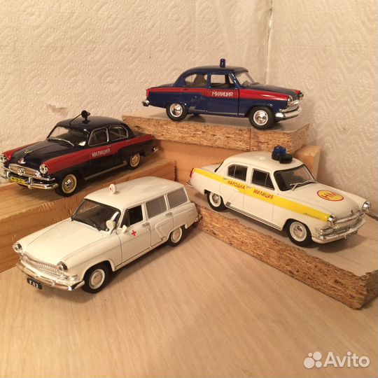 Победа,Волга 21, легковые газы, 1/43