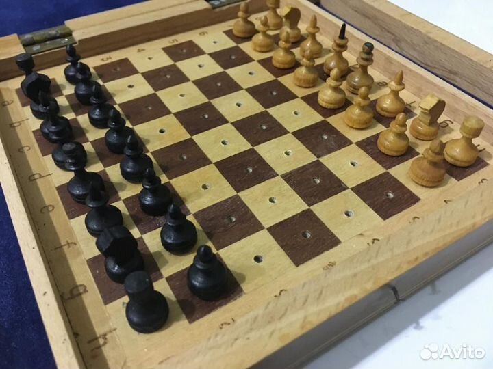 Шахматы дорожные СССР бук
