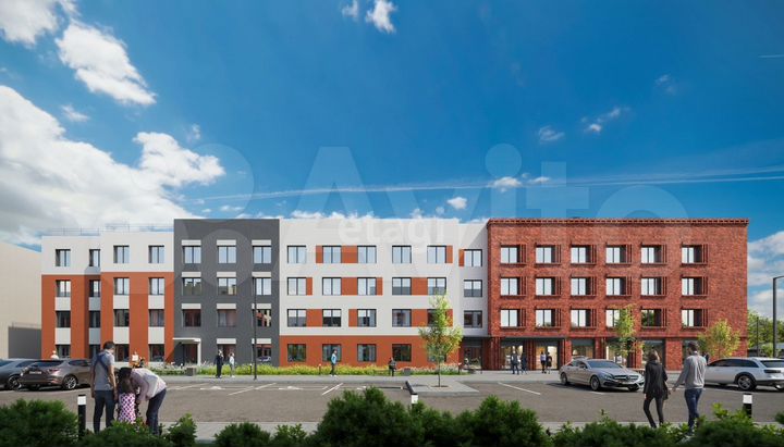 Квартира-студия, 27,5 м², 1/4 эт.