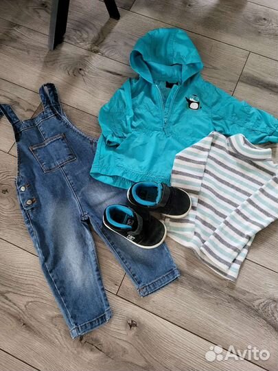 Вещи пакетом на мальчика 6-9