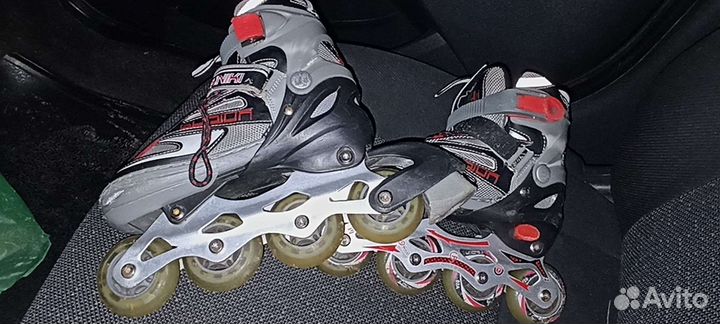 Роликовые коньки детские раздвижные