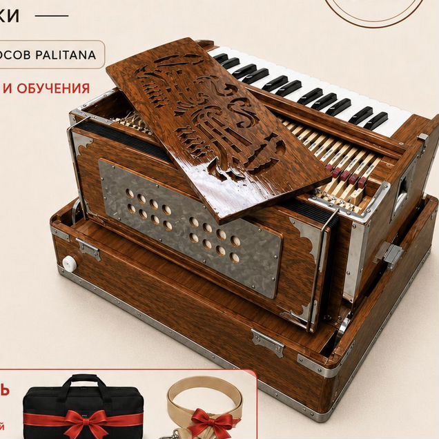 Фисгармония для киртана, бхаджанов и обучения