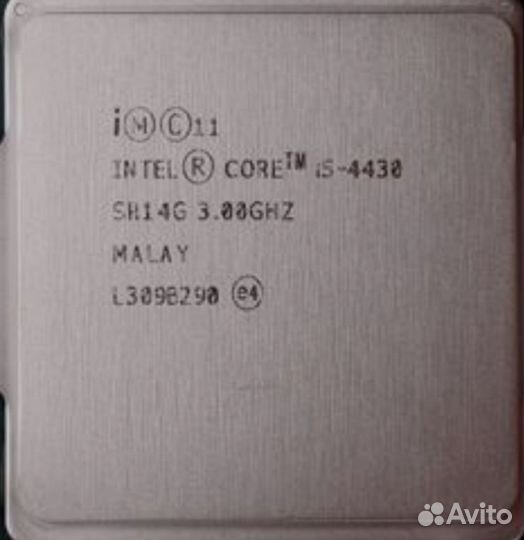 Процессор Intel(R) Core(TM) i5-4430 CPU