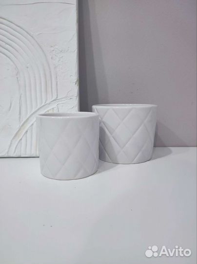 Горшок для цветов 2 шт