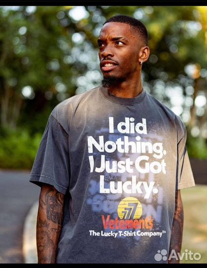 Футболка оверсайз Vetements premium