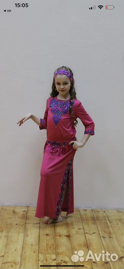 Костюм для восточного танца детский