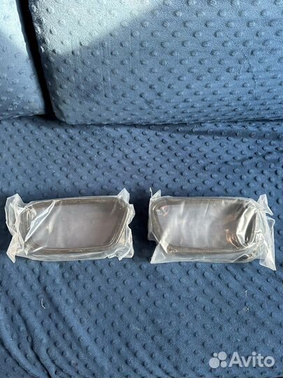 Насадки на глушитель bmw x6 x5 f15 f16 черные пара