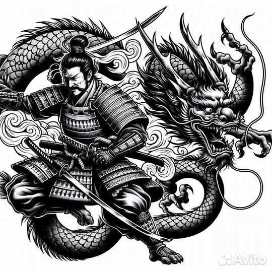 Рисую эскизы татуировок