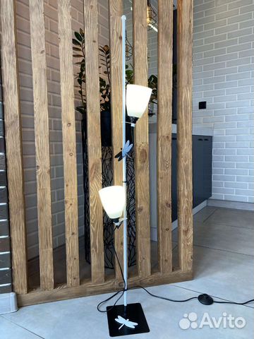 Напольный светильник в стиле лофт новый